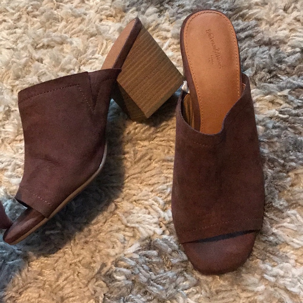 Brown shoes